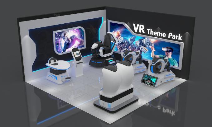 Sistema schede VR che guida simulatore con la maniglia reale Antivari/motociclo di realtà virtuale 4