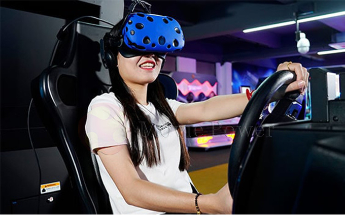 9d Vr Game Machine Simulatore di corse di auto per il parco a tema di realtà virtuale 1